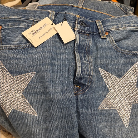 Collina Strada Rhinestone Star Jeans - Picture 5 of 8